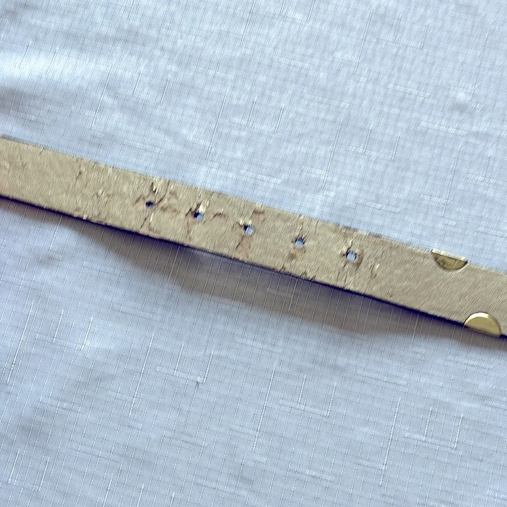 BLACK BELT WITH METALLIC GOLD STUDS